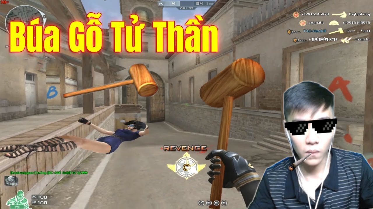[Bình Luận CF] Chơi Búa Gỗ Và Những Tình Huống Khó Đỡ - Rùa Ngáo