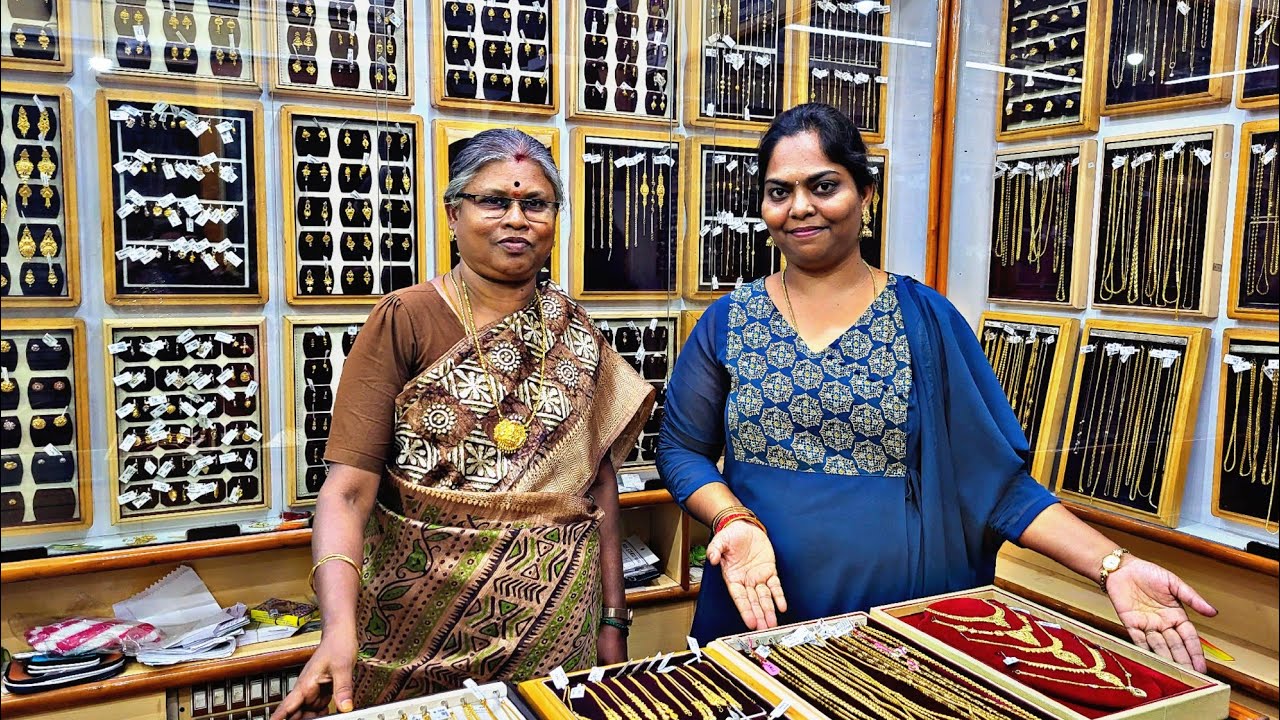 Diwali collections in Muthulakshmi jewellery light weight jewellery 1to 8 grams gold jewelery #gold
