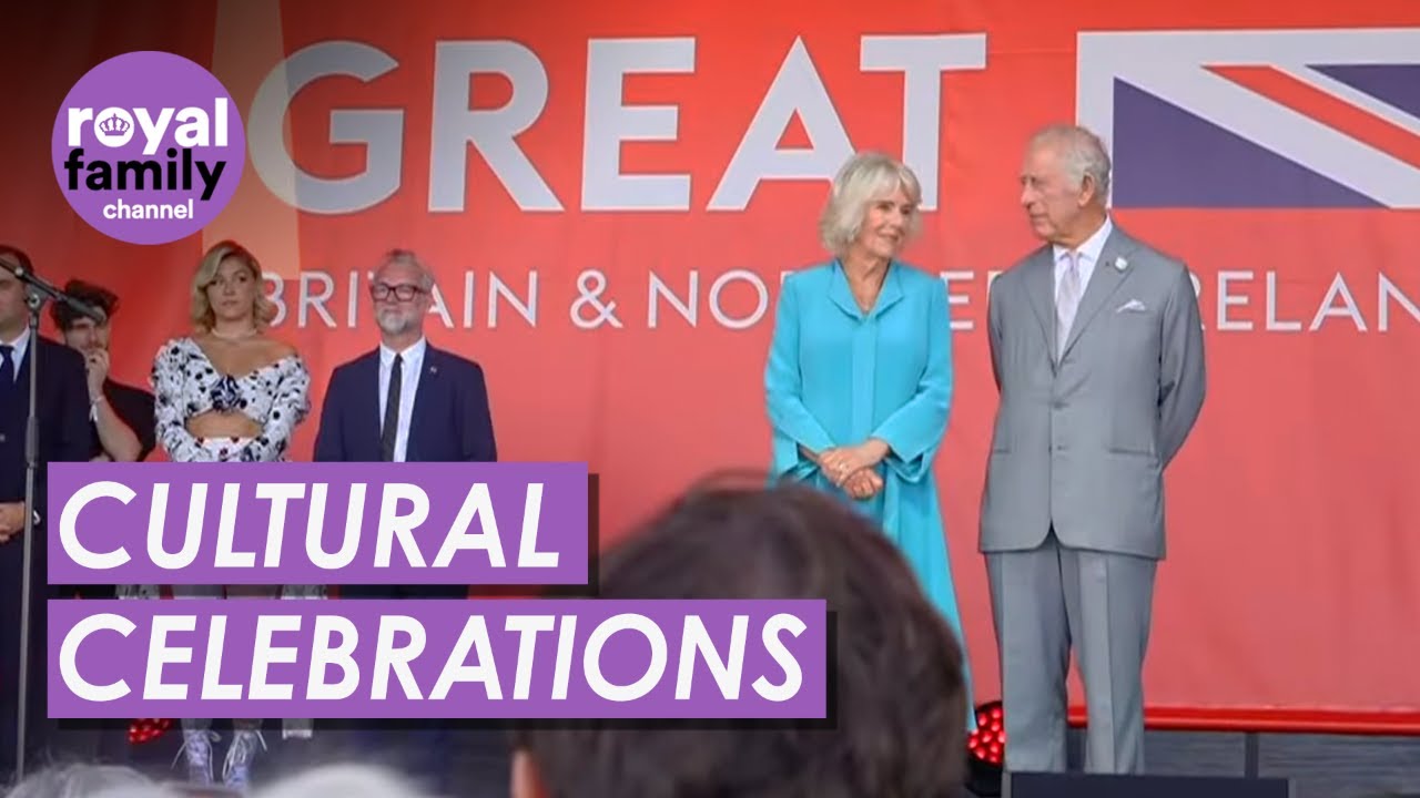 Uniting Cultures: King and Queen Celebrates UK-France Relations at Culture Festival