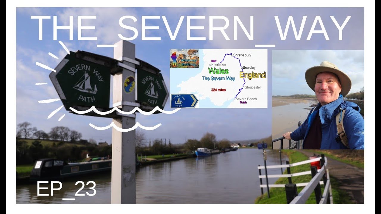 Did the Severn just turn into a Canal? The Severn Way Part 23 - Frampton on Severn to Sharpness