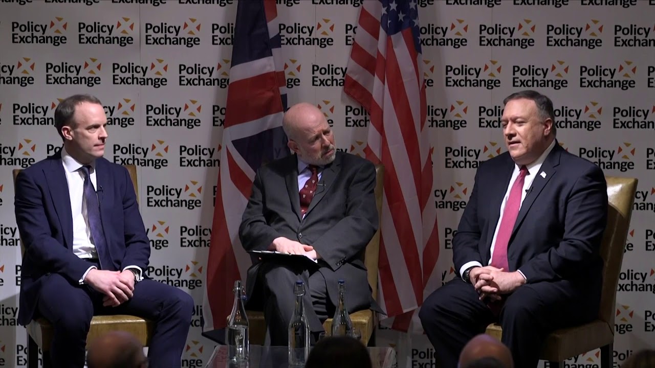 Secretary Pompeo's Public Discussion Event with the United Kingdom's Foreign Secretary Raab