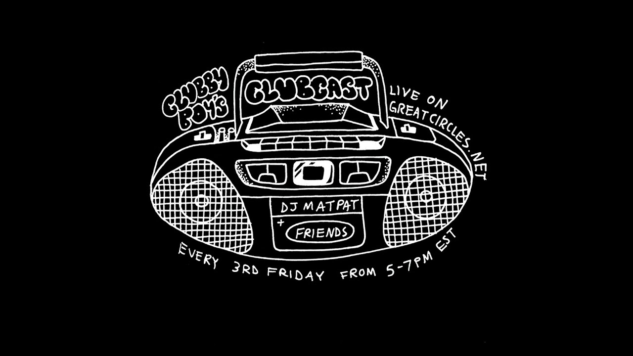 CLUBCAST 103 DJ Matpat 80s ACID Mix LIVE on Great Circles Radio 8/15/2025