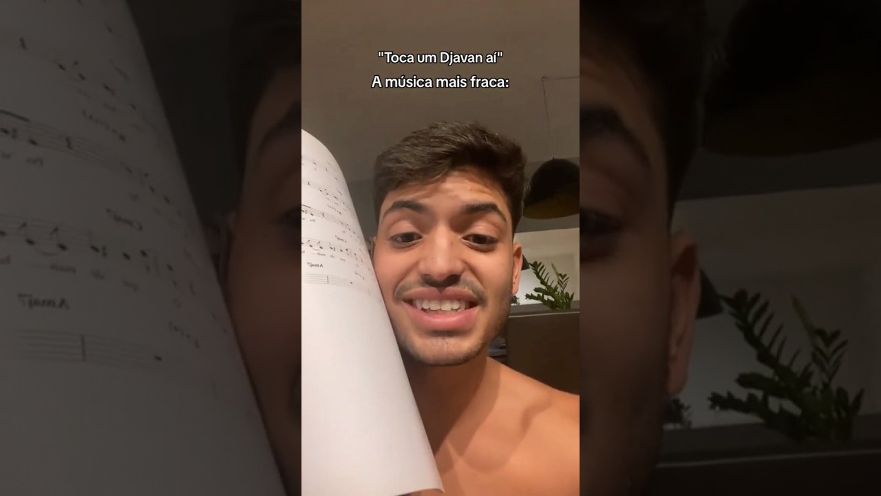 Lui Viana, neto do cantor Djavan, surpreendeu ao revelar que n&atilde;o consegue tocar uma m&uacute;sica do av&ocirc;