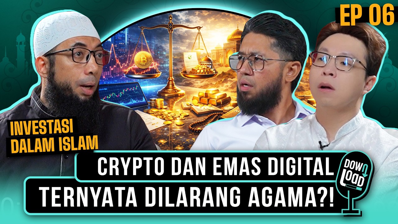 DOWNLOAD 6: DRL KAGET!! UST. KHALID MAIN BITCOIN?! INVESTASI HALAL BISA JADI HARAM?!