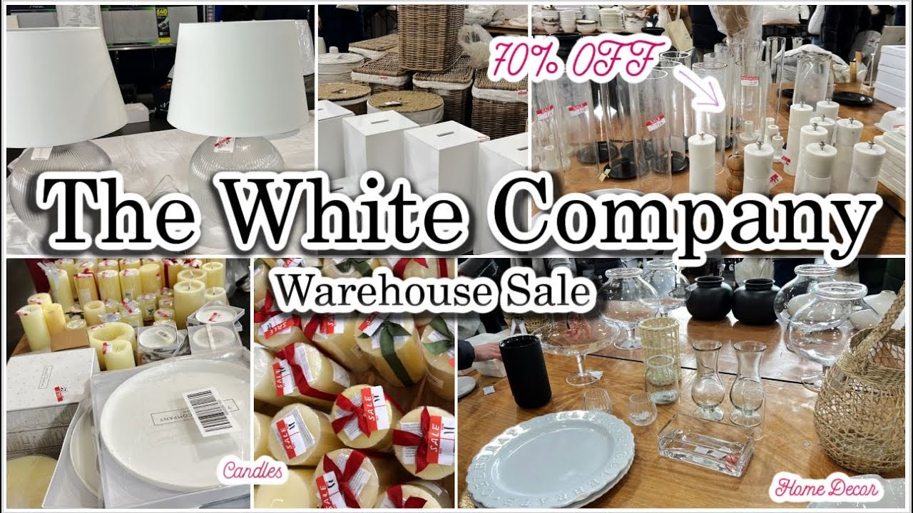 🏷️ The White Company Warehouse Sale 2025 | Huge Discounts & Bargains! 🛍️✨ // Haul
