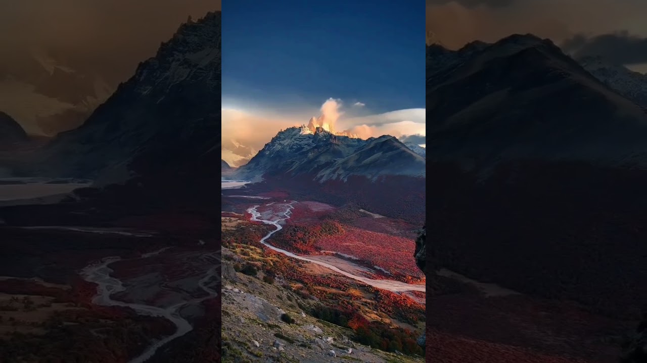 Рассвет над Патагонией. Amanecer en la Patagonia #аргентина #patagonia #патагония #argentina