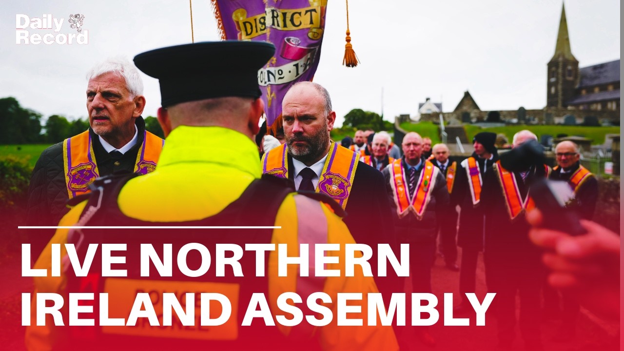 LIVE | Northern Ireland Assembly sitting as Drumcree dispute continues