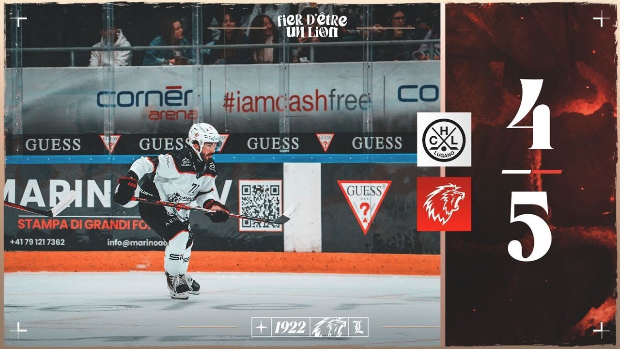 26/09/2025 HC Lugano 4-5 Lausanne HC