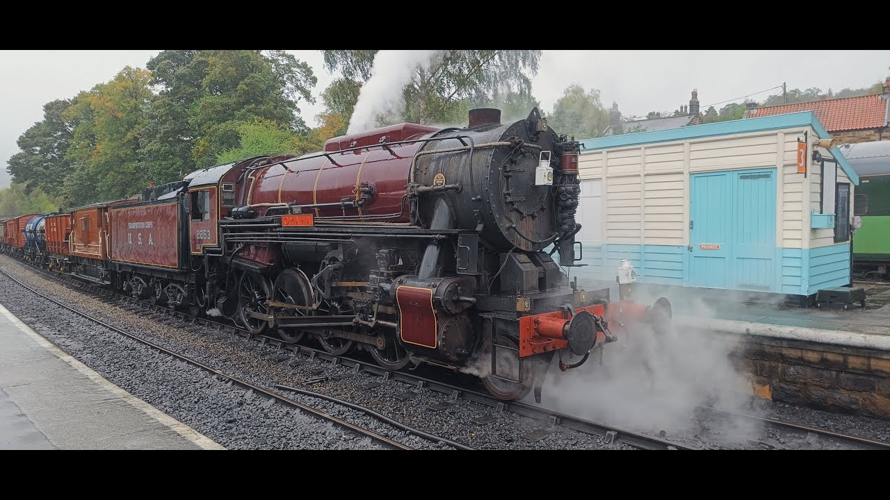 NYMR STEAM GALA 2024 DAY 1 | VERY VERY WET!!!