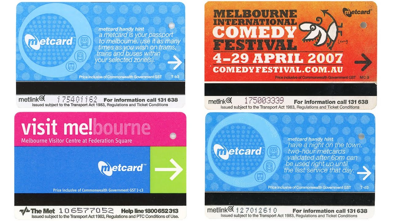 My Melbourne Metcard Collection