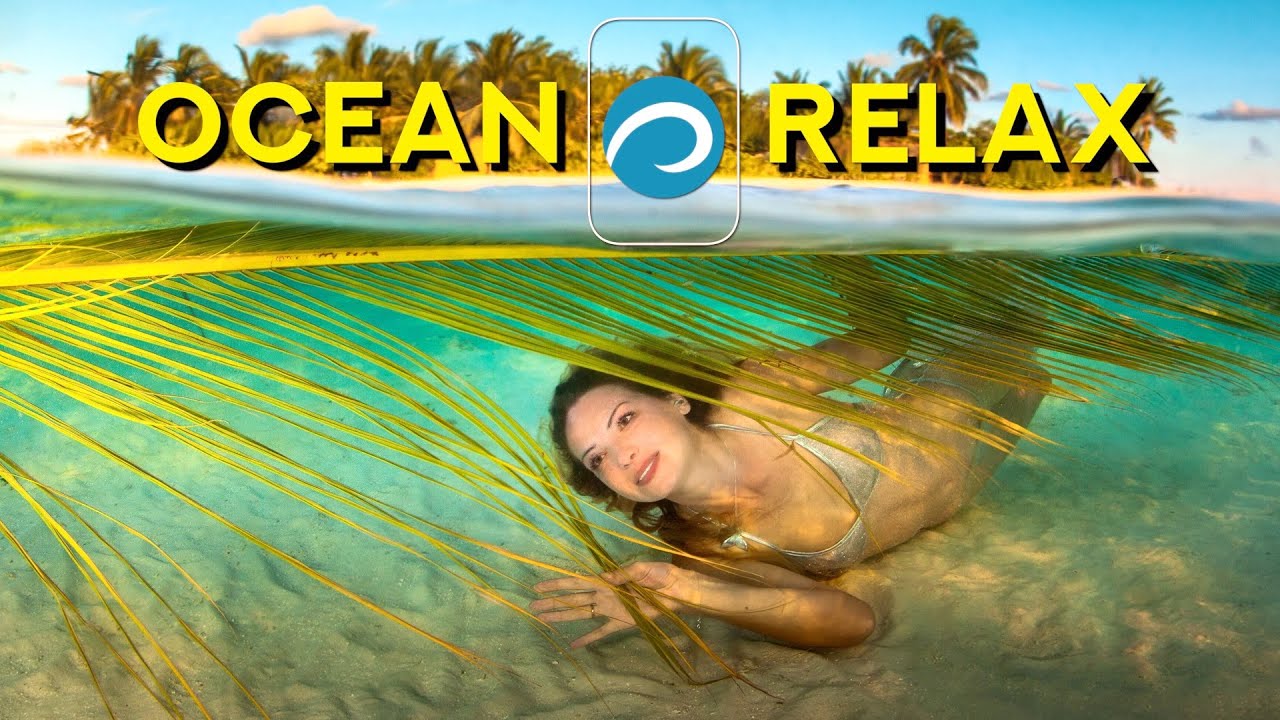 3 HOUR Relaxing Video and Calming Music Stress Relief in underwater Maldives Paradise.