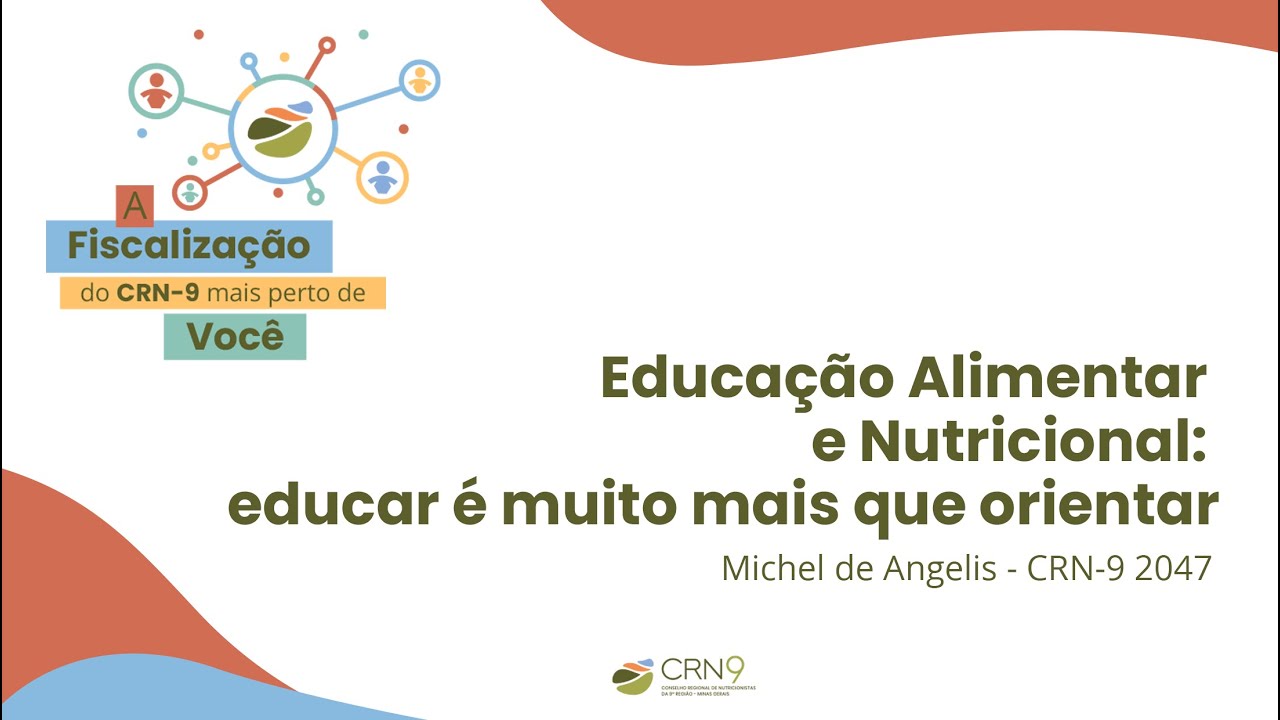 Educa&ccedil;&atilde;o Alimentar e Nutricional: educar &eacute; muito mais que orientar