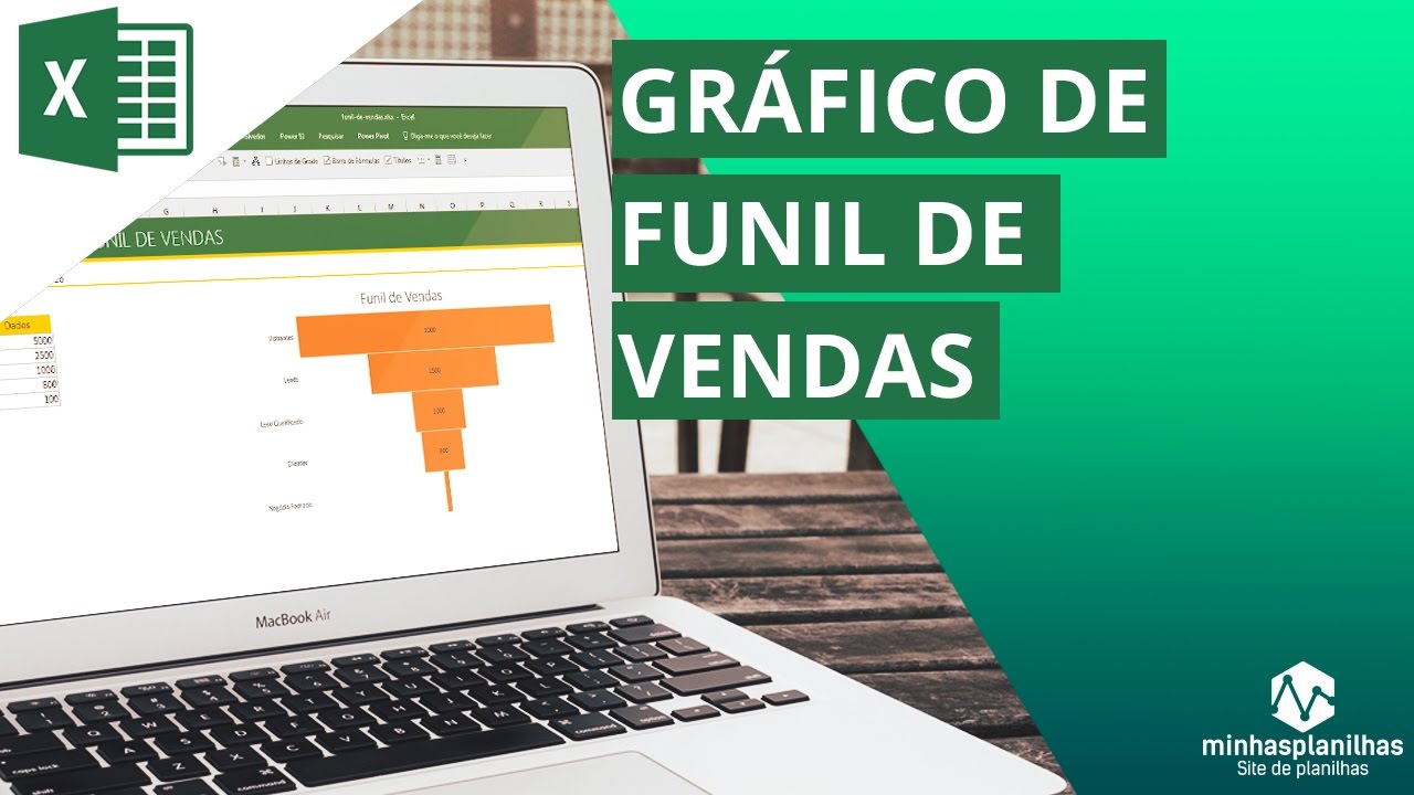 4 Maneiras de Criar Gráfico Funil no Excel