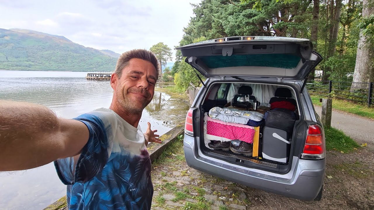 Loch Lomond 3ft High and Rising CAR CAMPING Scotland