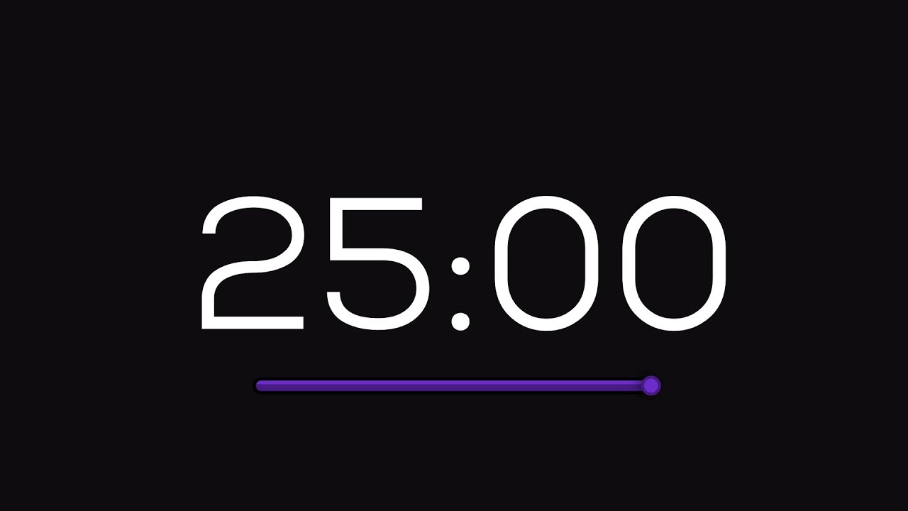 25Minutes Timer 