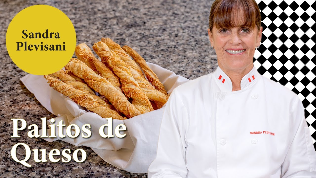 Palitos de queso hechos con masa hojaldre | Sandra Plevisani