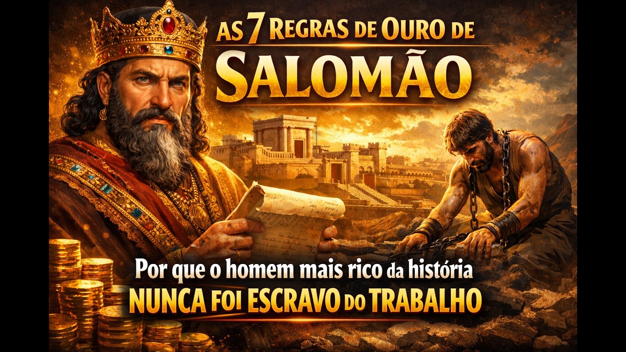 As 7 Regras de Ouro de Salomão Por que o homem mais rico da história nunca foi escravo do trabalho