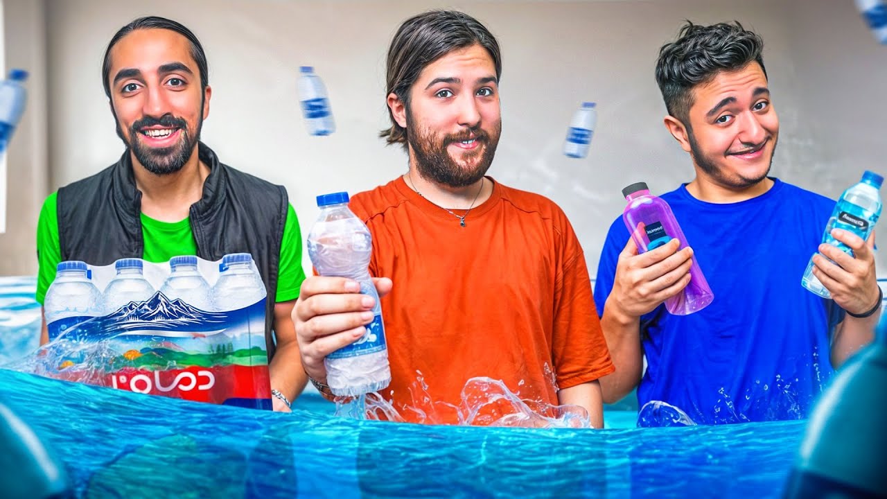 همه آب های ایران رو خوردیم😂💦