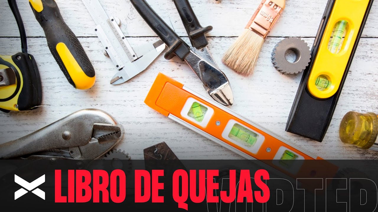 LIBRO DE QUEJAS - Ferreter&iacute;as