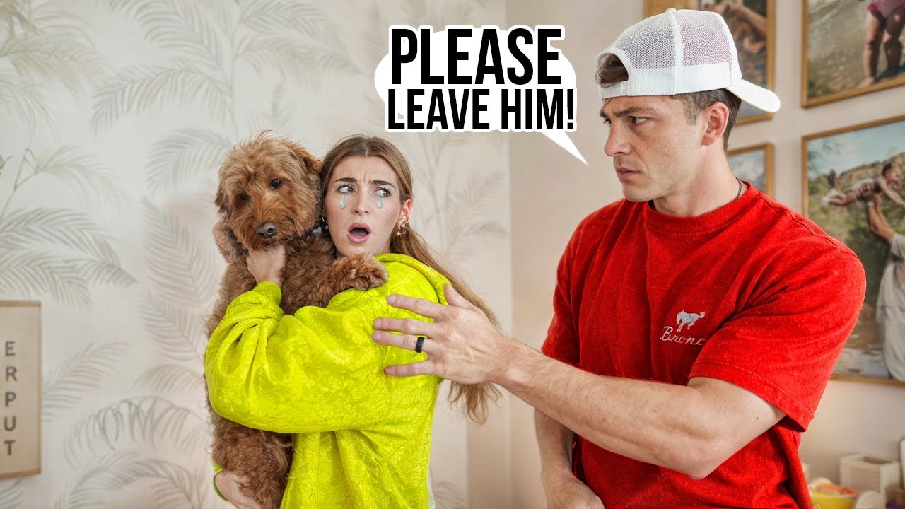 Getting Rid of Our Dog Because of the Baby? Emotional Prank on My Wife!