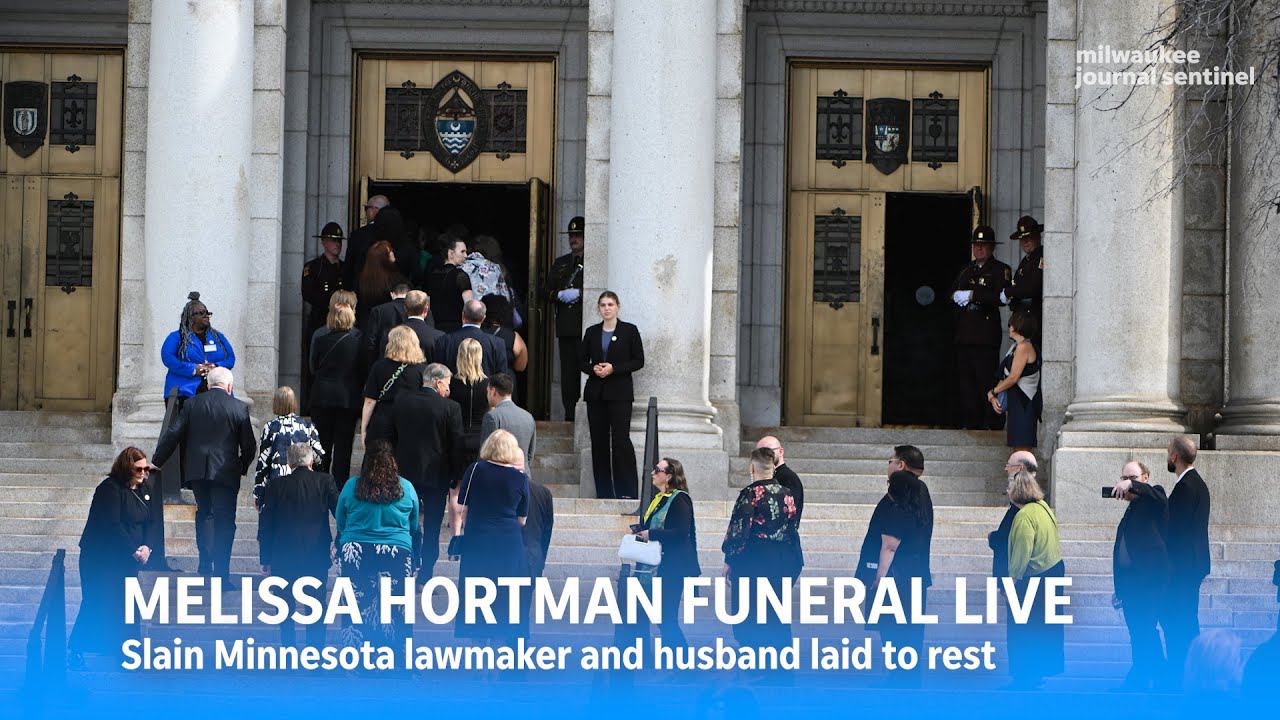 Melissa Hortman funeral live: Slain Minnesota lawmaker, husband laid to rest after assassination