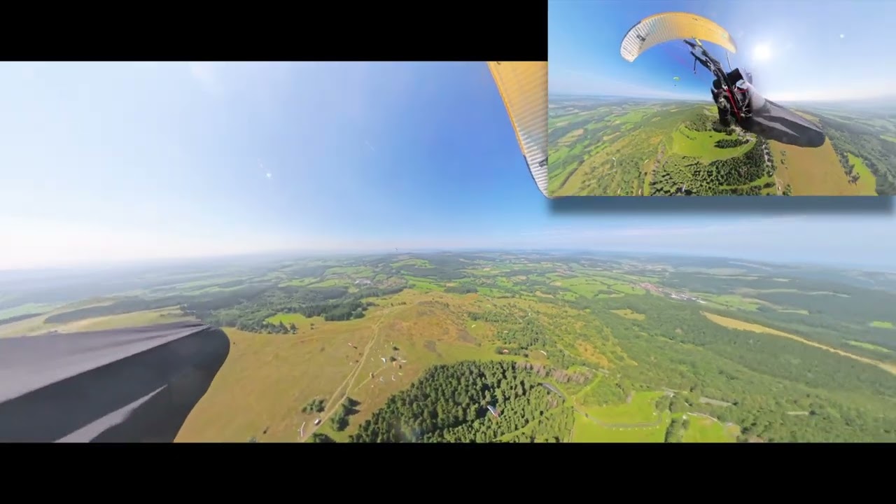 10..082025 Paragliding Wasserkuppe Nord - Starten Fliegen Toplanden so wie man will