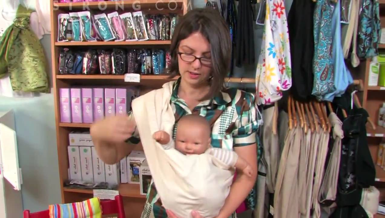 How to Carry a Newborn in a Pouch Sling
