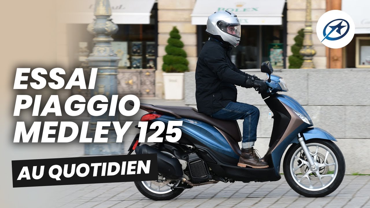 Essai scooter Piaggio Medley 125 (2020)