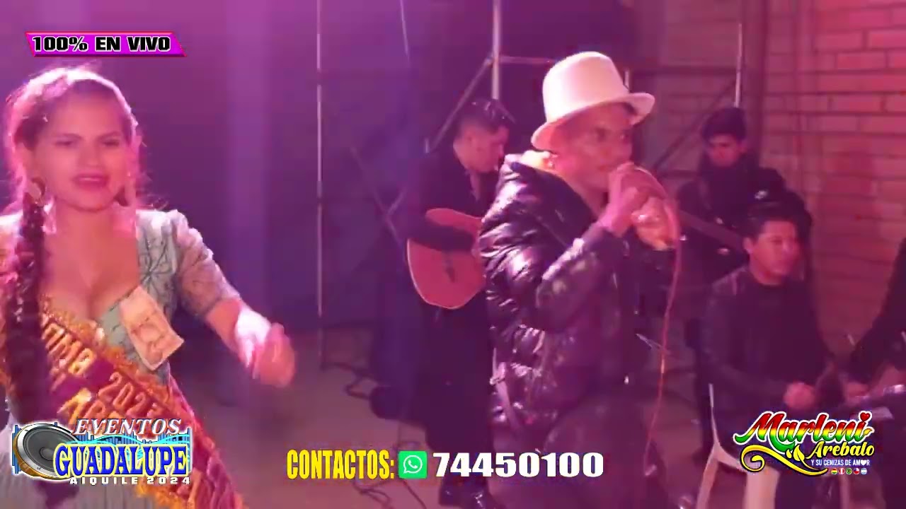 Marleni Arebalo y su ceniza de amor en vivo 🇧🇴