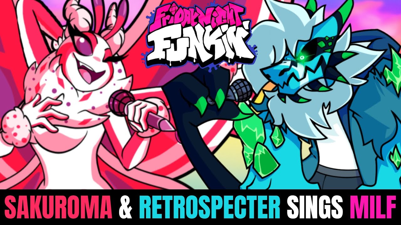 Friday Night Funkin Sakuroma & Retrospecter Sings Milf!