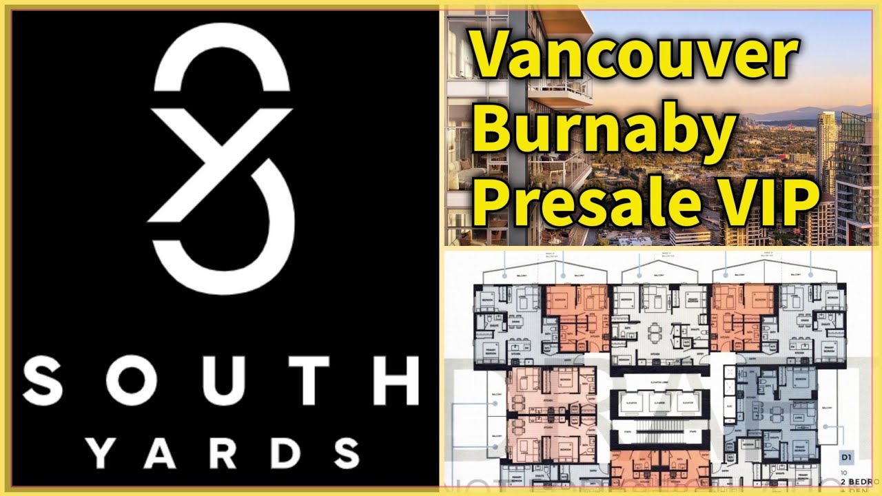 South Yards Vancouver Burnaby Brentwood Presale Pre-construction real estate