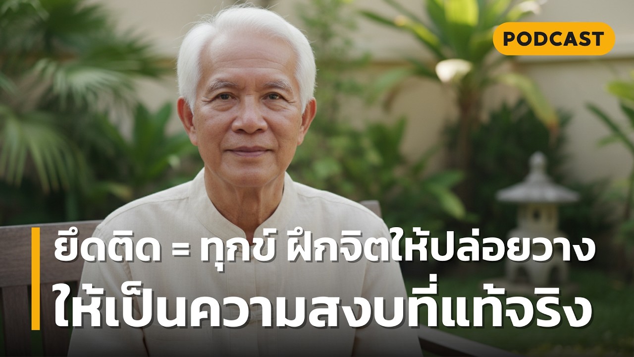 ยึดติด = ทุกข์ ฝึกจิตให้ปล่อยวาง ให้เป็นความสงบที่แท้จริง | ปล่อยวางสมบัติที่กลายเป็นภาระ