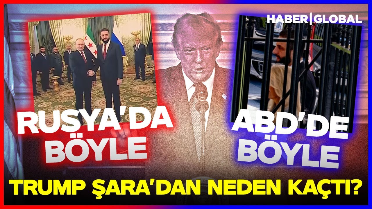 Trump Şara'dan Kaçtı! Şara Neden Beyaz Saray'a Arka Kapıdan Alındı?