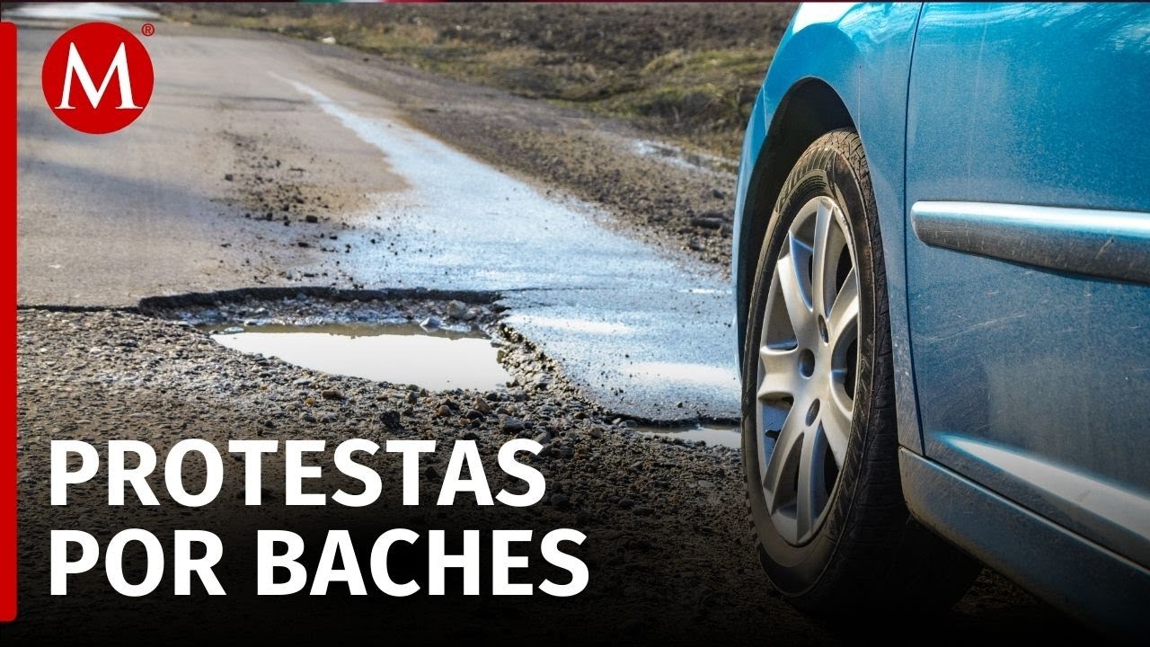 Los baches, una pesadilla para los ciudadanos del Estado de México