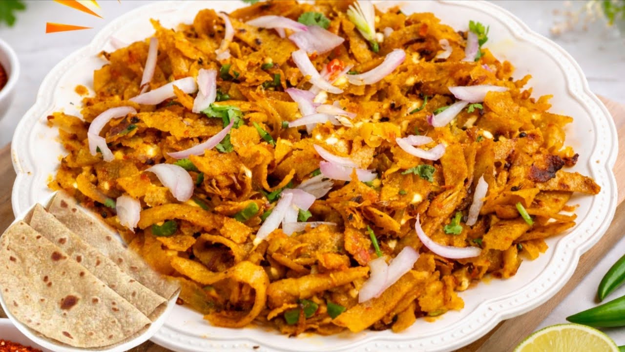 जान बुझकर रोटी बचाओगे जब एक बार यह टेस्टी नाश्ता बना कर खाओगे | Roti se banaye deshi noodles 
