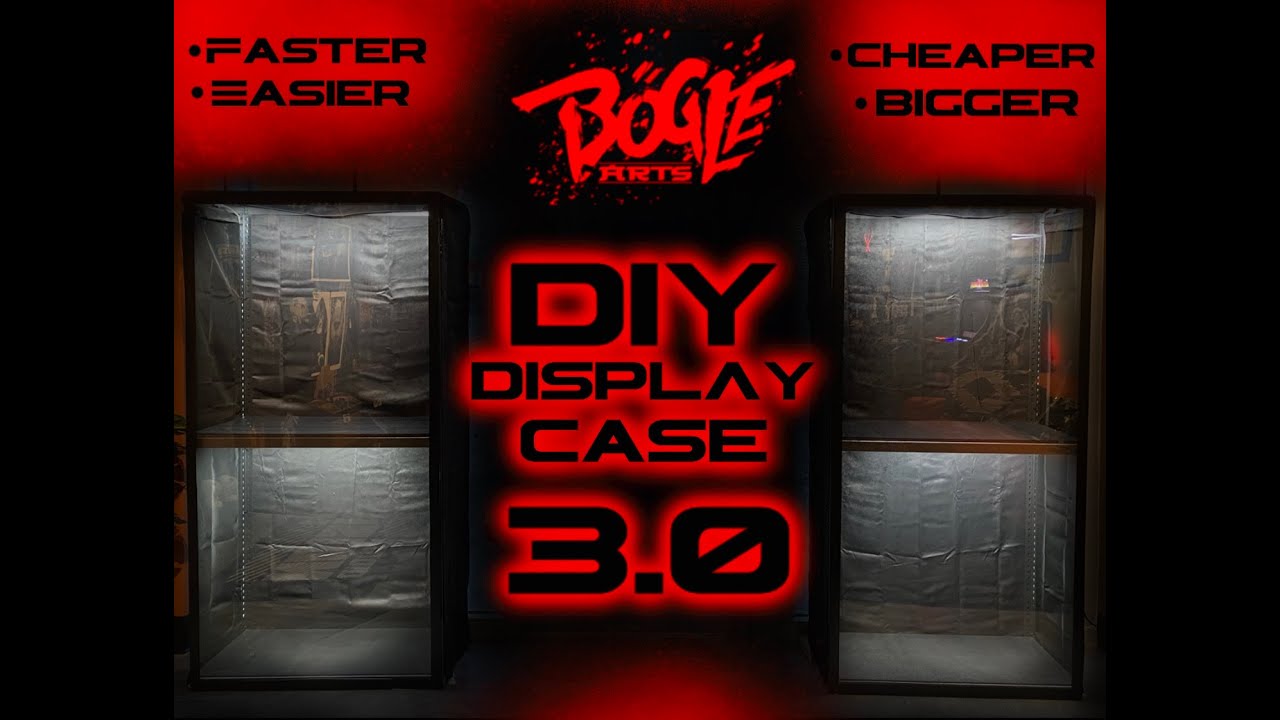 DIY DISPLAY CASES FOR COLLECTORS - HOW TO - 3.0