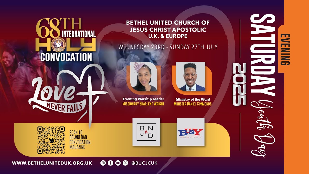 Saturday Evening | 68th Holy Convocation | 26th July 2025