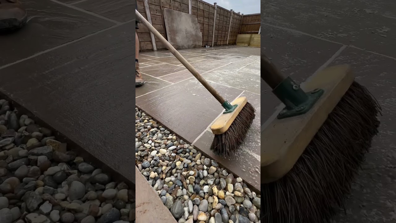 The best grout for your paving! #landscaping #diy #patio #resin #landscaper #grout