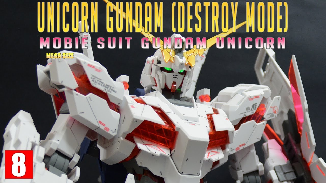 [REVIEW 2.0] MEGA 1/48 유니콘 건담 (디스트로이 모드) / UNICORN GUNDAM (DESTROY MODE)