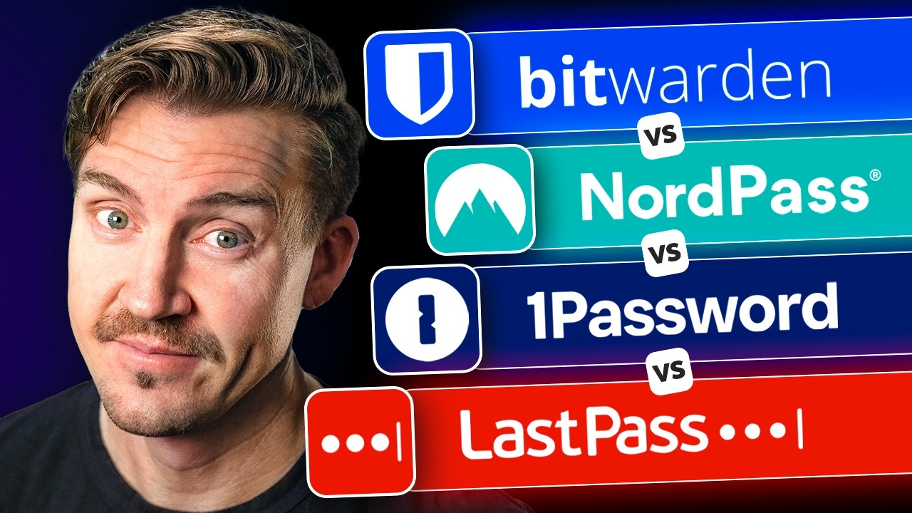 Bitwarden vs NordPass vs 1Password vs LastPass | 4 BEST password manager comparison