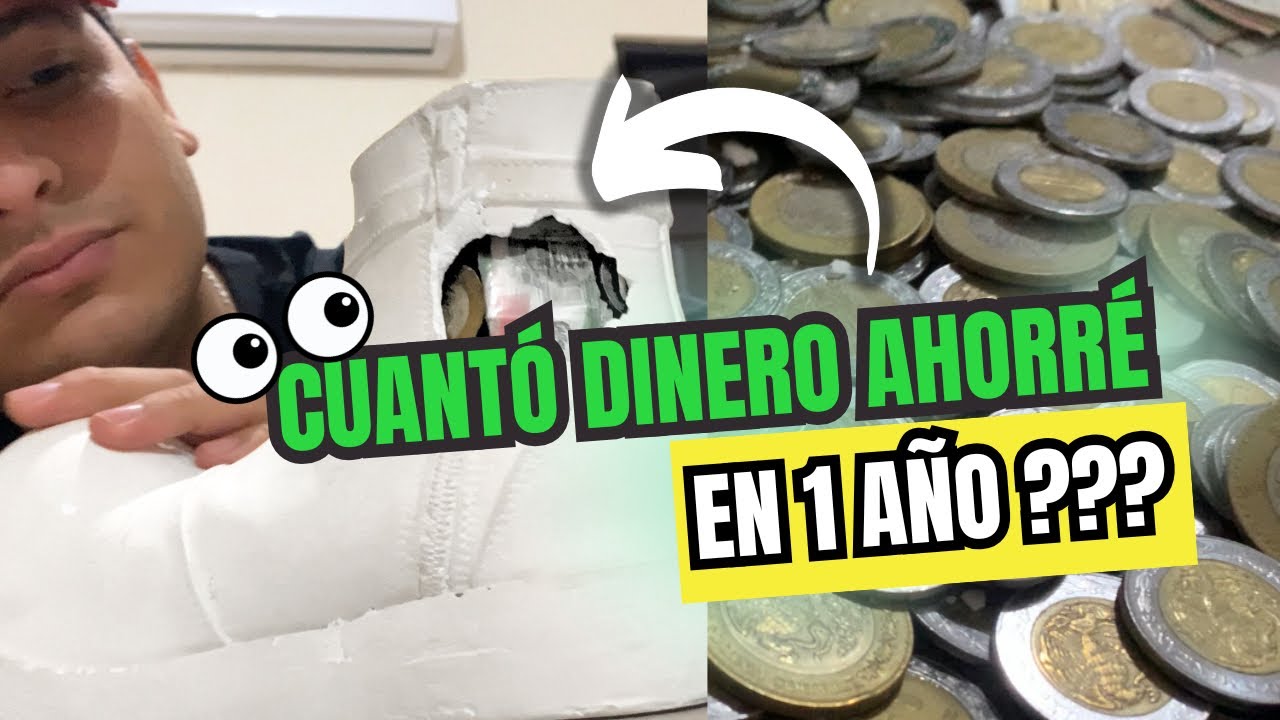 ABRÍ MI ALCANCÍA / ESTO AHORRÉ EN UN AÑO 