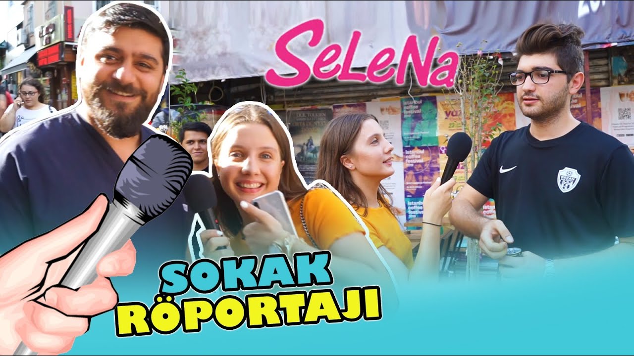 SOKAK RÖPORTAJI SELENAYI İZLEDİNİZ Mİ? ( KOMİK TEPKİLER )