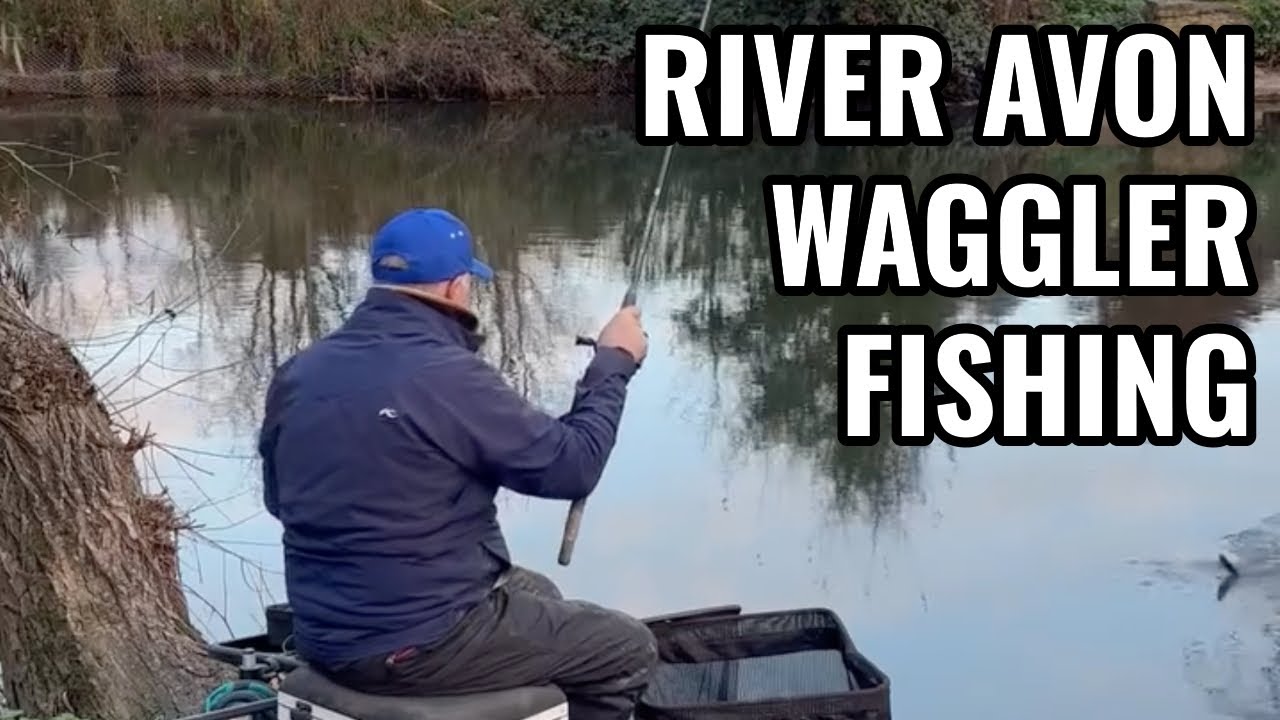 Match Practice Fishing on the River Avon near Stratford-upon-Avon