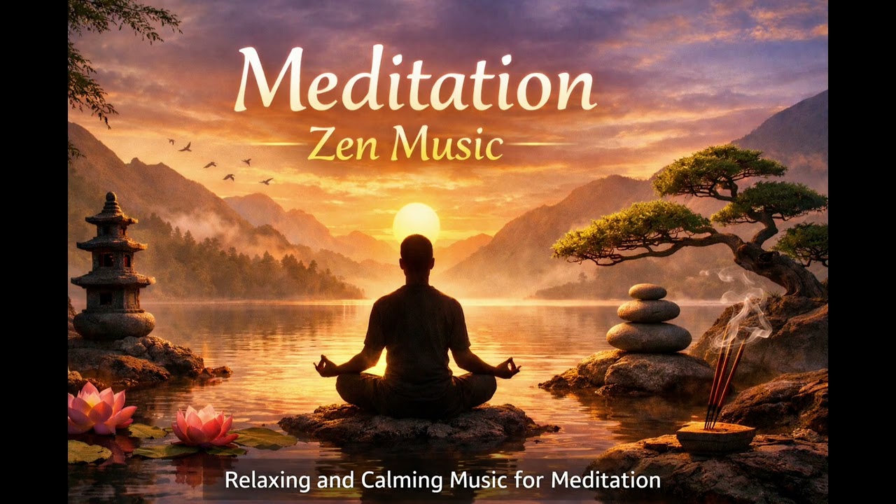 Meditation Zen Music 🧘‍♂️ | Deep Relaxation & Inner Peace|Calming Meditation Music for Stress Relief