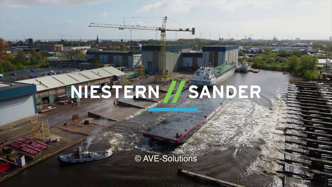 Tewaterlating Barge 14 / Niestern Sander/ 22 april 2017