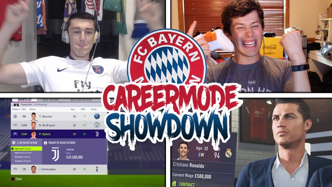 SIGNING RONALDO 💯 FIFA 18 CAREER MODE SHOWDOWN!! vs. ElyytFIFA (Bayern Munich)