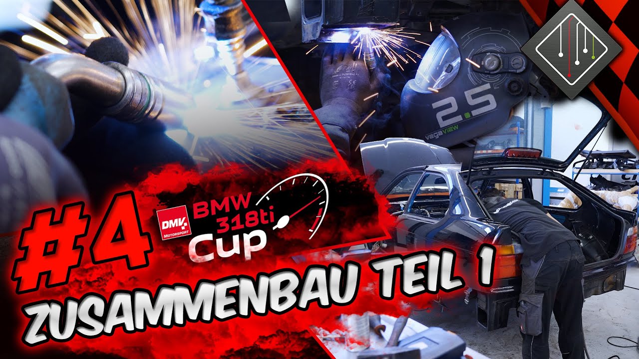 BMW 318ti CUP | Teil 4 | Schweißen, spachteln und lackieren | mcchip-dkr