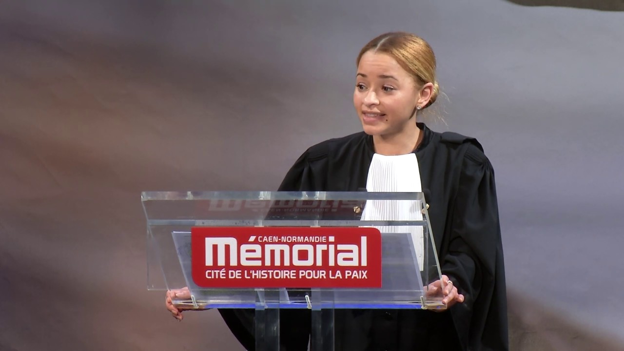 Valérie Gérard - Concours International de Plaidoiries pour les Droits de l'homme 2019