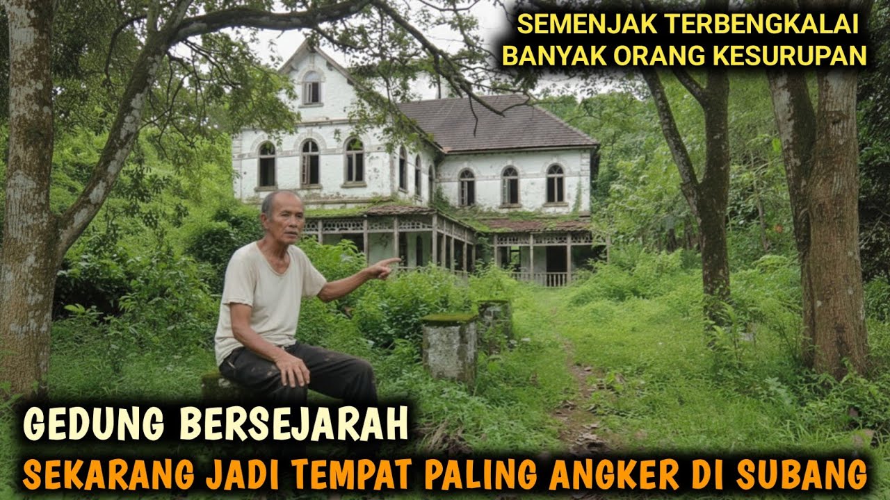 BULU KUDUK BERDIRI‼️GEDUNG BERSEJARAH KINI MENJADI GEDUNG PALING ANGKER DI SUBANG