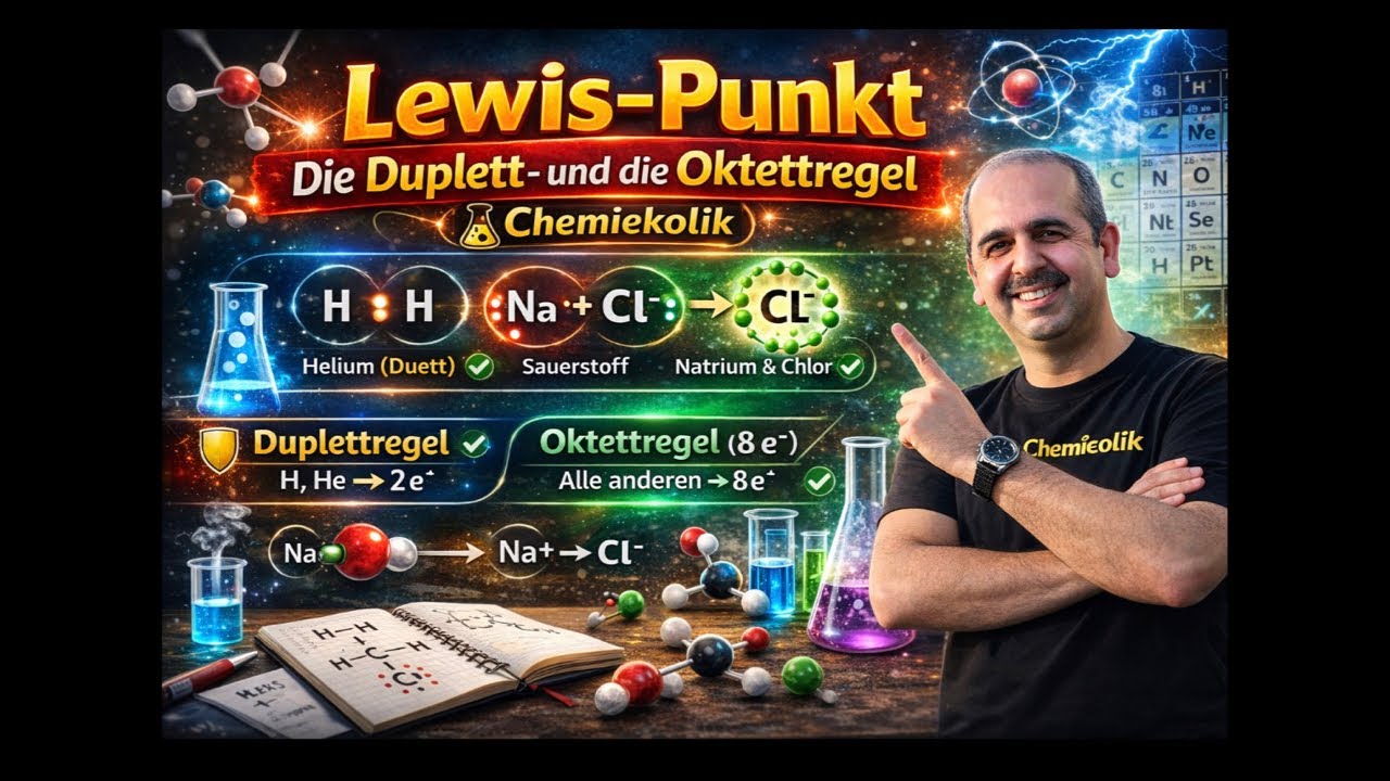 Lewispunkt, Duplett & Oktett-Regel Teil-1.